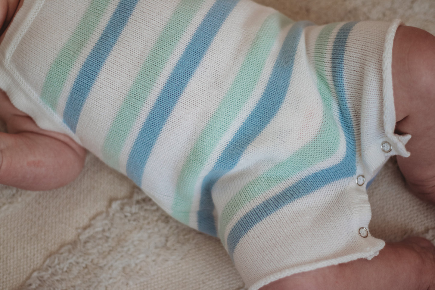 Mint Sherbet Knit Playsuit