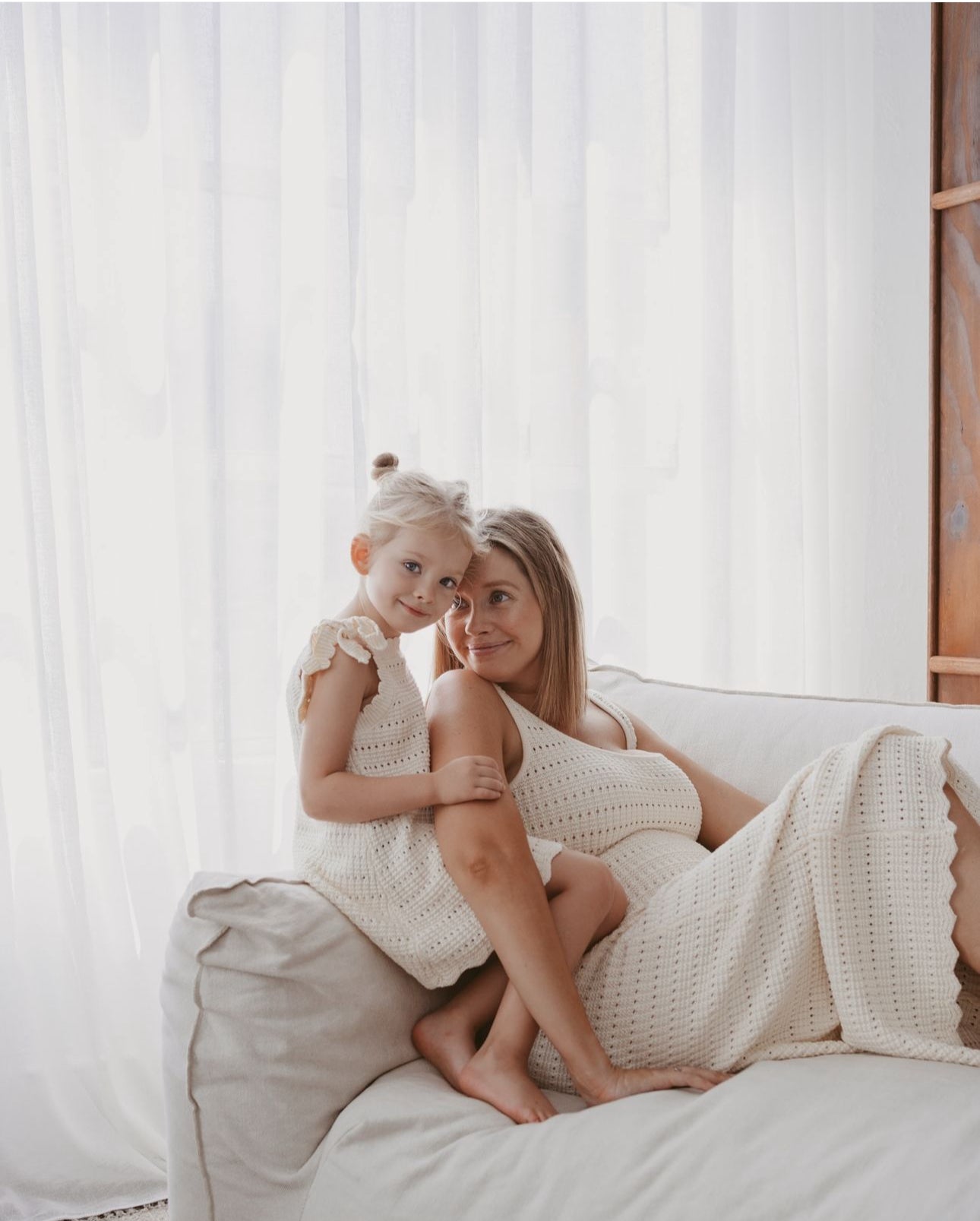 Sunday Tie Dress | Ivory | Children’s