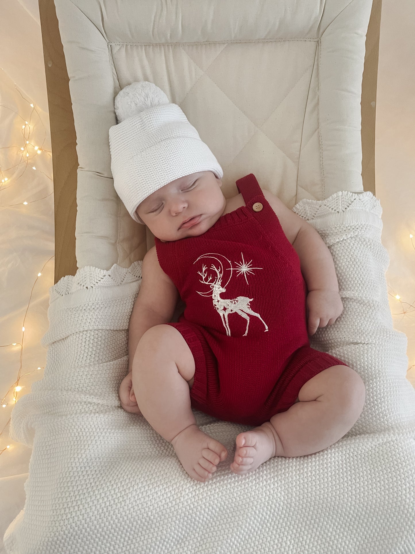 Comet Overalls | Christmas Red