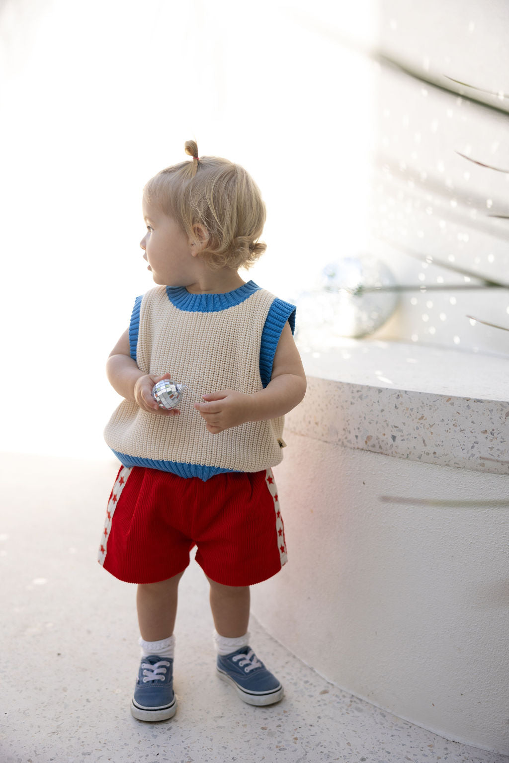 Playtime Cord Shorts | Red