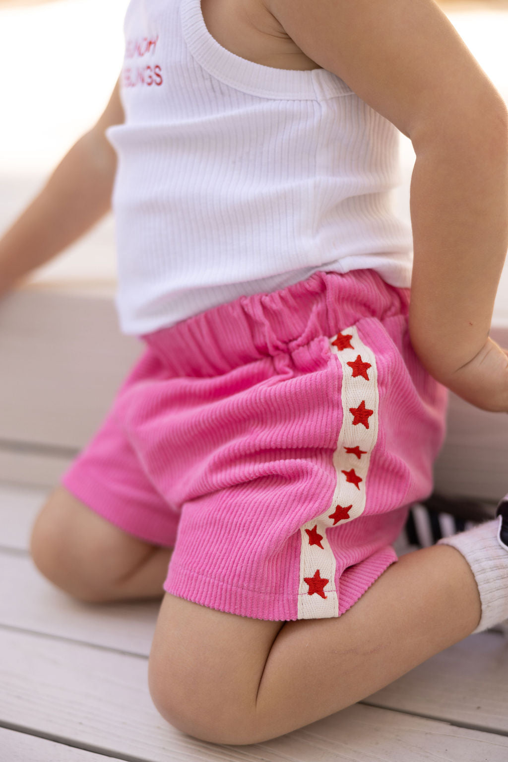 Playtime Cord Shorts | Pink